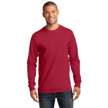 Maglietta essenziale a maniche lunghe Port & Company PC61LS