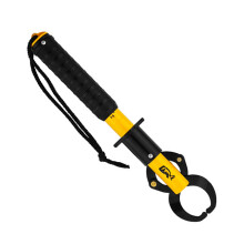 Fishes Lip Grabber With Scale Aluminum Alloys Fishes Control Clamps Grabber Fishing Tool Tackle Clip Gripper With Scale Clip