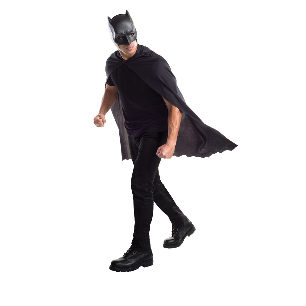 Rubies Official 32670Ns Batman Cape With Mask Adult Costume Accessories Dc Dawn Of Justice Vs Superman Not,Specified