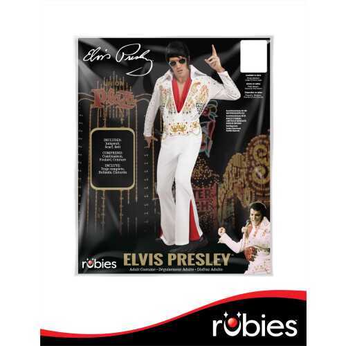 Rubies (Medium) Classic Elvis Presley Adult Costume 2