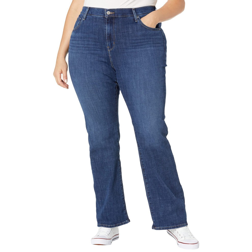 Levi's Dames 725 High Rise Bootcut Jeans Lapis Dark Horse 32 (Us 14) M-image