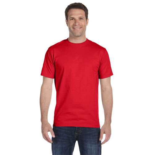 Hanes uomo 5180 magliette moda Athletic Red Small US 1