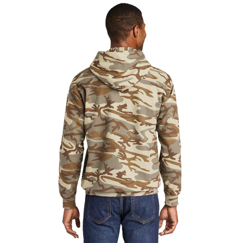Port & Company Core Fleece Camo Pull Sweat  capuche PC78HC 2