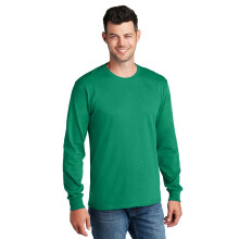 T-shirt in cotone a maniche lunghe Port & Company PC54LS