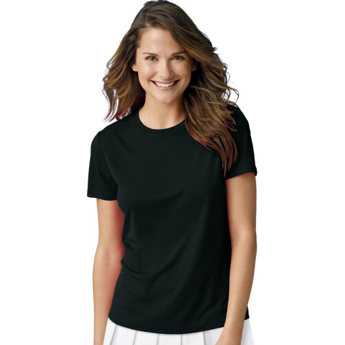 Hanes Dame Cool DRI T-Shirt X-Large Sort