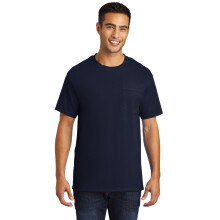 T-shirt tascabile alta essenziale Port & Company PC61PT