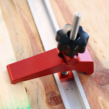 Schnell wirkender Aluminiumlegierungs-Haltezubehör T-Schienen-Klemmen-Set – Leichtgewichtig