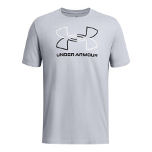 Under Armour Miesten Global Foundation lyhythihainen T-paita (011) Mod Grey Medium Heather / / Musta X-Small