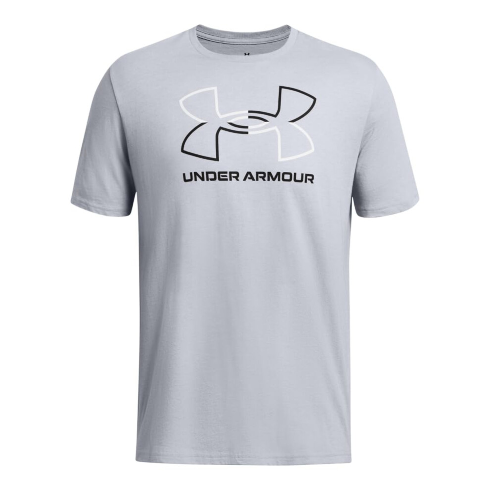 Under Armour Men's Global Foundation Short Sleeve T Shirt (011) Mod Gray Medium Heather / / X-Small Black