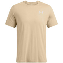 Under Armour Miesten Sporttyyli Vasen Rinta Lyhythihainen T-paita (300) City Khaki / / Valkoinen Suuri
