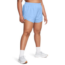 Pantaloncini Under Armour da donna Fly by (465) Horizon Blue/Horizon Blue/Reflective Small