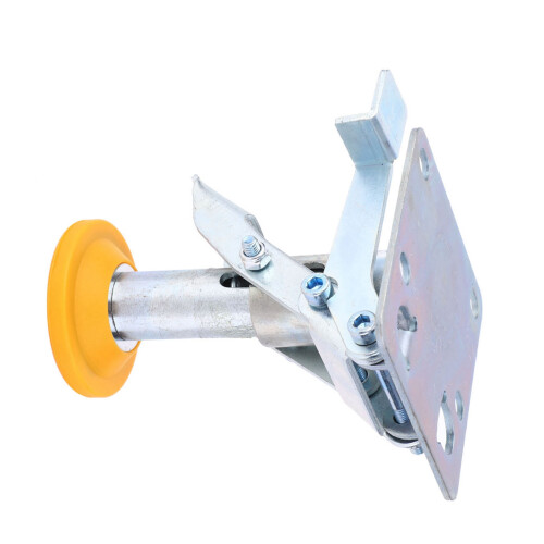 Durable Galvanized Trolley Lock with TPU Pad for 3-inch Caster Wheels 2