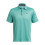 Under Armour Polo da golf Under Armour Tech da uomo (957) Green Wave // ???itch Grey X-Small 3
