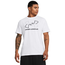 Maglietta a maniche corte Under Armour Global Foundation da uomo (100) Bianca / / Nera 5X-Large