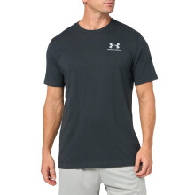 T-shirt a maniche corte Under Armour Sportstyle sul petto sinistro da uomo (016) Antracite // Bianco XX-Large
