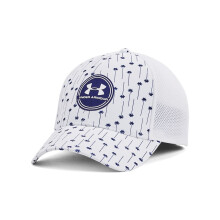 Under Armour Miesten Iso-chill Driver Mesh (103) Valkoinen / / Sonar Blue Medium/Large