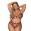 Magic Silk -Caramel Kiss Bralette & G-string bugyi - Caramel - 2XL 1
