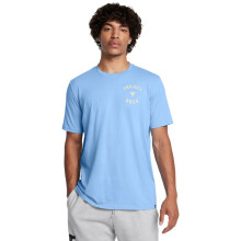 Under Armour frfi Project Rock 7 rvid ujj pl (465) Horizon Blue / / Silt 3X-Large Tall