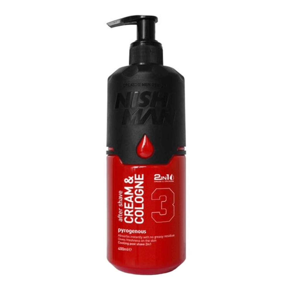 Nishman Cream & Cologne 2In1 Pyrogenous 03 400 Ml