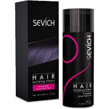 SEVICH Fibre capillari per capelli diradati Fibre per la costruzione dei capelli Polvere per capelli dall'aspetto immediatamente pi? spesso e pi?