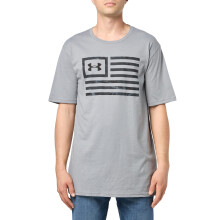 Under Armour Graphic frfi Freedom rvid ujj pl (035) Steel Medium Heather / / Fekete XX-Large