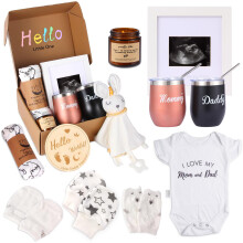 Sukupuoli paljastavat lahjat Uudet idin lahjat naisille 12 kpl 1. raskauskolmanneksen lahja odottavalle idille Baby Shower lahjat idille vauvaksi