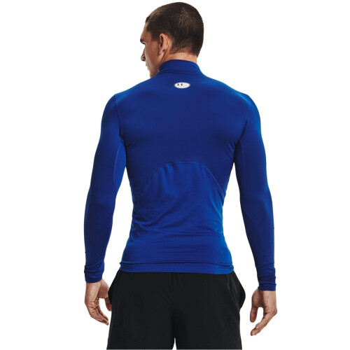 Under Armour Under Armour Herr ColdGear Armor Compression Mock Royal (400)/Vit X-Large 2