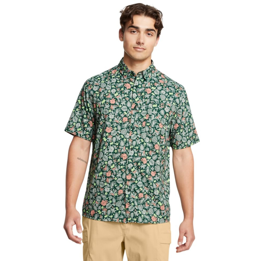 Under Armour Men's Dockside Short Sleeve T-Shirt (301) Forest Green / / Forest Green XX-Large