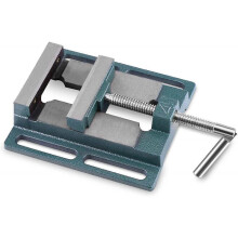 100mm Drill Vise, Table Top Drill Vise Cast Iron & Steel with Swivel Base Heavy Duty Milling Vise