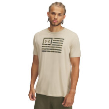 Under Armour Frfi Freedom Graphic rvid ujj pl (291) Desert Sand / / Bayou Small