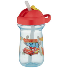 De Eerste Jaren Disney/Pixar Cars Peuter Rietjesbeker - Levenslang Bestendig Flip Top - 18 Maanden en Ouder - 10 Oz