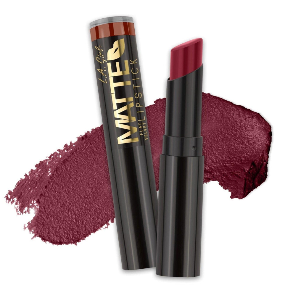 L.a. Girl L.a Girl Matte Flat Velvet Lipstick Runway (Pack Of 2)