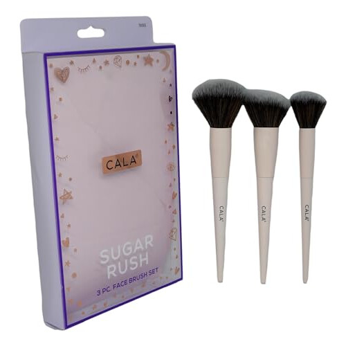 SUGAR RUSH GEZICHTSBORSTELSET (3STUKS) 2