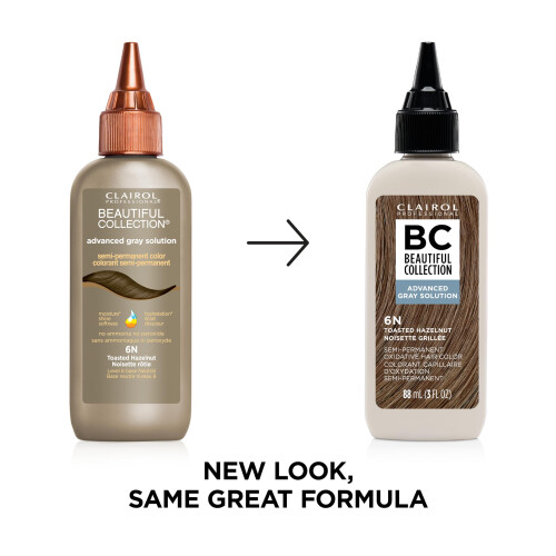 Clairol Clairol Professional Beautiful Collection Advanced Gray Solutions, 6N Φουντούκι, 3 oz. 1