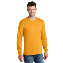 Port & Company hossz ujj pamut pl PC54LS