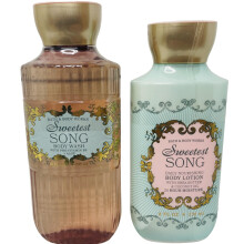 Bath & Body Works Body Sweetest Song lozione e gel detergente per il corpo set da 2 pezzi