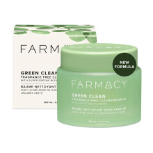 Farmacy Bálsamo Limpiador Desmaquillante - Green Clean Desmaquillante a Prueba de Agua + Limpiador a Base de Aceite