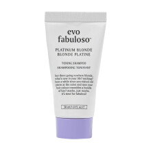 EVO Fabuloso - Platinblond Tönungsshampoo - Auffrischung für gefärbtes Haar - Lila Shampoo für längere Farbhaltbarkeit