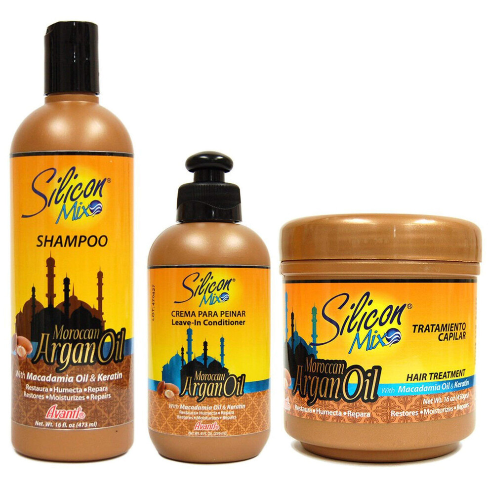Silicon Mix Moroccan Argan Oil Hair Treatment (16 Oz.)
