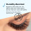 D-UP, Eyelashes Glue Super Hard, False Eyelashes Adhesive, 502 Clear Type, 0.7 fl oz (5 ml) 2
