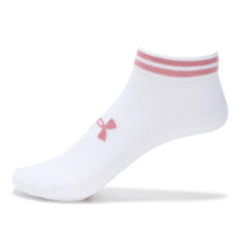 Under Armour Unisex-Adult Essential Low Socks 6 csomag (101) fehr/fehr/elsodleges rzsaszn, kzepes