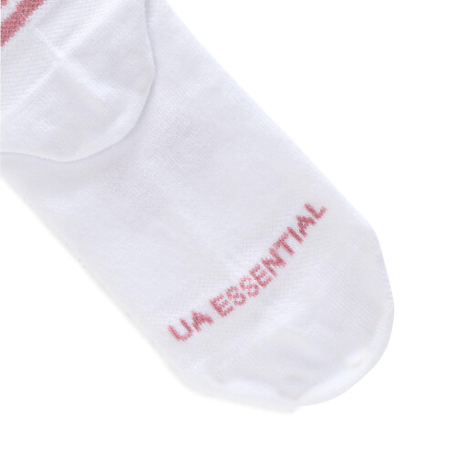 Under Armour Under Armour Unisex-Vuxen Essential Low Strumpor 6-pack (101) Vit/Vit/Primrosa Medium 2