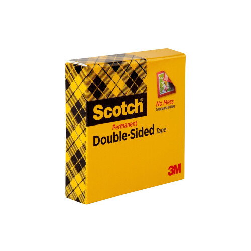 3M Scotch Permanent Double Sided Tape (12.7mmx22.8m) 1