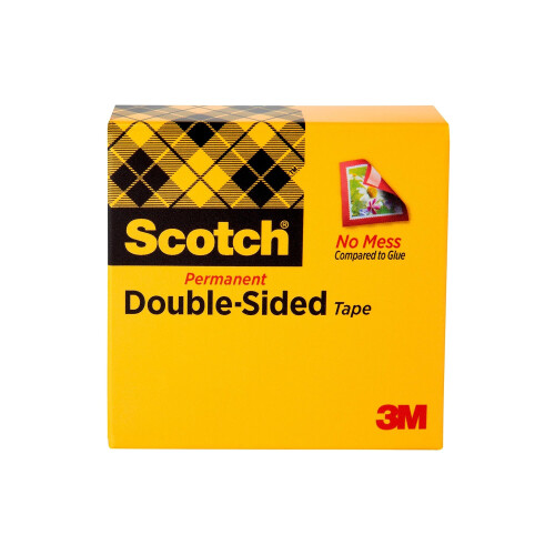 3M Scotch Permanent Double Sided Tape (12.7mmx22.8m) 2