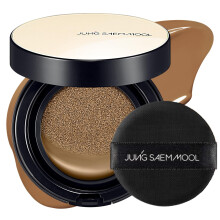 JUNG SAEM MOOL Essential Skin Nuder Cushion 34W Nocciola 0,49 Fl Oz Senza ricarica Fondotinta con finitura radiosa naturale con copertura modulab