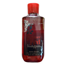 Bath & Body Works Forever Rode Vanille Rode Body Wash Gel 10 Ounce