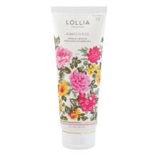 LOLLIA Gel douche toujours  la rose 8 fl. onces. - Rose et Hibiscus - Gel douche parfum pour le corps au beurre de karit pour le bain pour fem