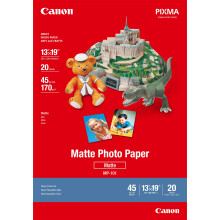 Papel Fotográfico Matte Canon 7981A011, 33 x 48 cm, 20 Folhas