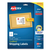Avery Versandetiketten mit TrueBlock-Technologie