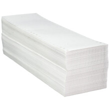 Compulabel Pinfeed Etichette Fanfold Adesivo permanente 2 3/4"" x 7/16"""" Bianco (110158)